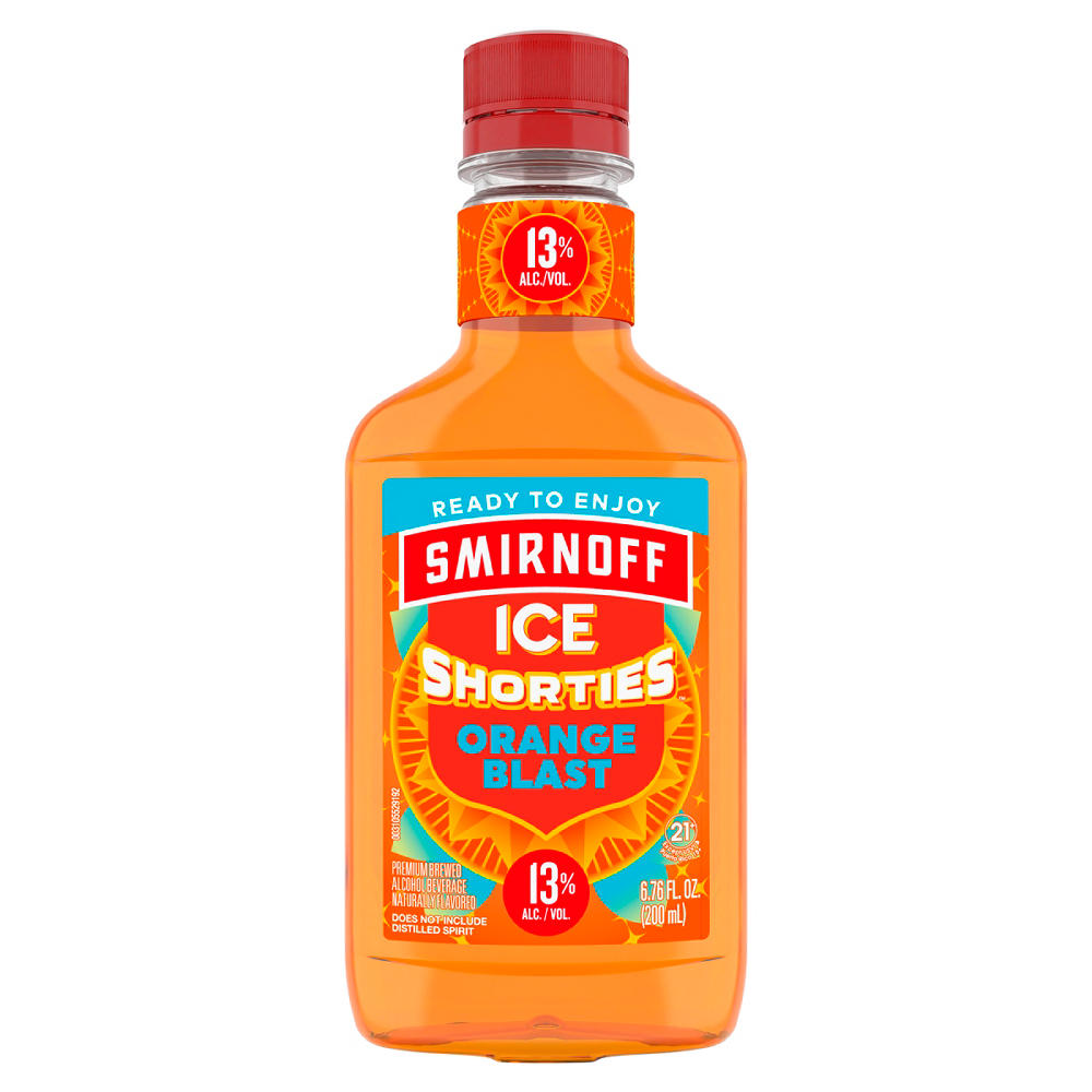 Smirnoff Ice Shorties Orange Blast, 6.76 oz