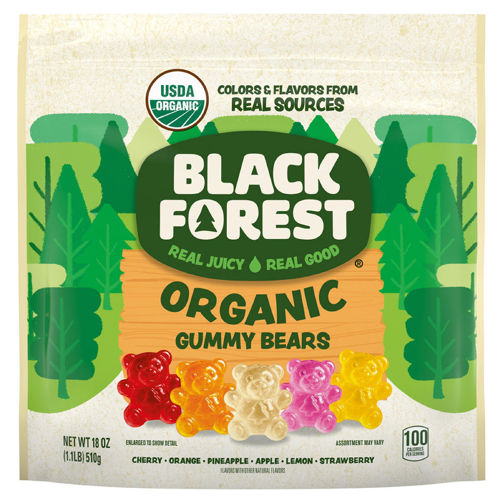 Black Forest Organic Gummy Bears, 18 oz