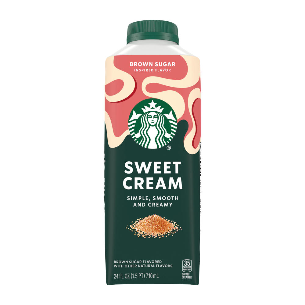 Starbucks Sweet Cream Coffee Creamer - Brown Sugar, 24 oz