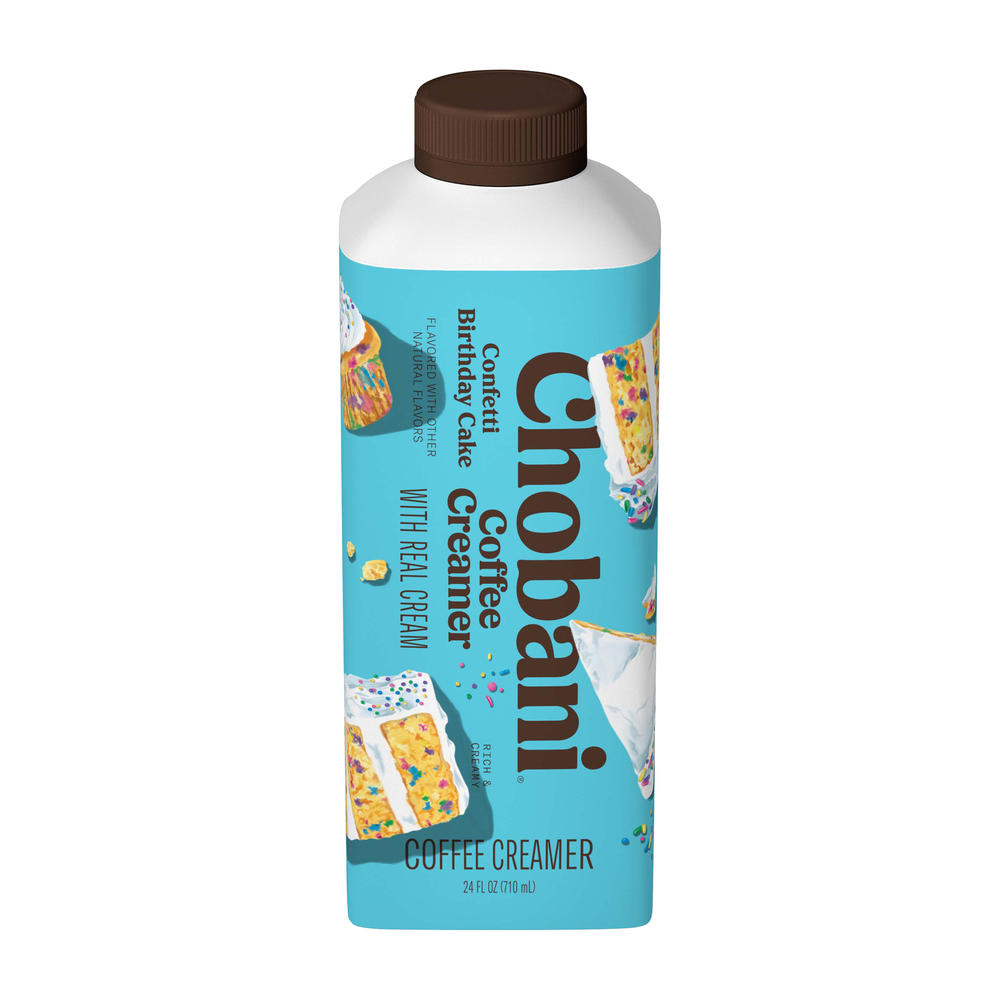 Chobani Confetti Birthday Cake Creamer, 24 oz