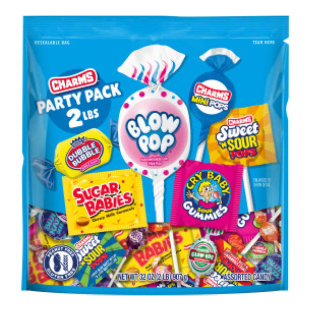 Charms Assorted Party Pack Candy, 2 lb