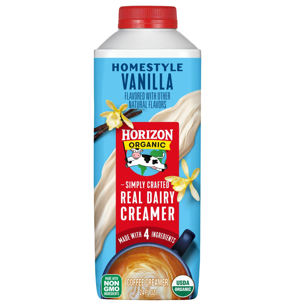 Horizon Organic Real Dairy Homestyle Vanilla Coffee Creamer, 24 oz