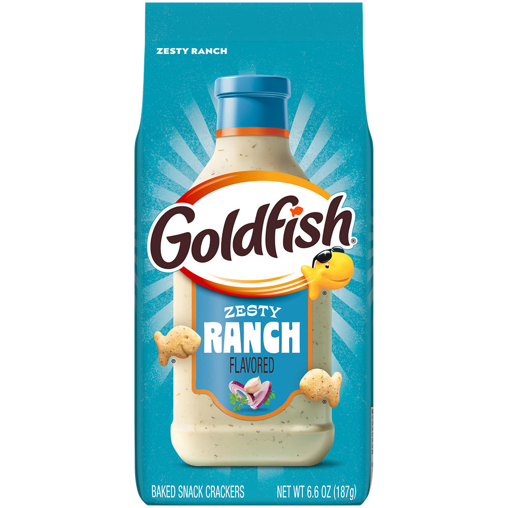 Goldfish Zesty Ranch Baked Crackers, 6.6 oz