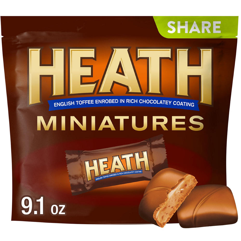 Heath Miniatures Candy - Share Pack, 9.1 oz