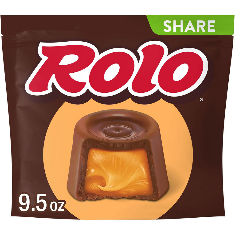 Rolo Rich Chocolate Caramels Candy - Share Pack, 9.5 oz