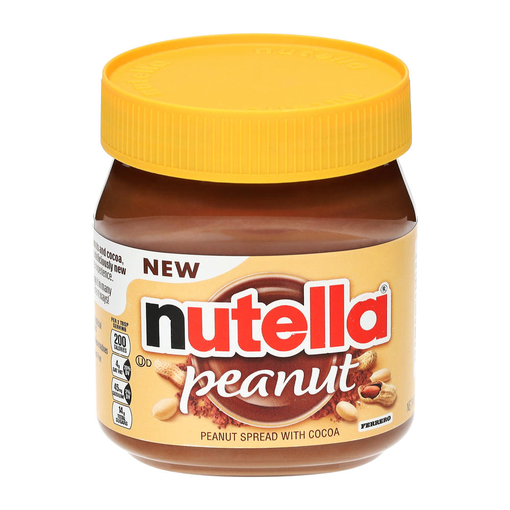 Nutella Peanut Spread with Cocoa, 13 oz