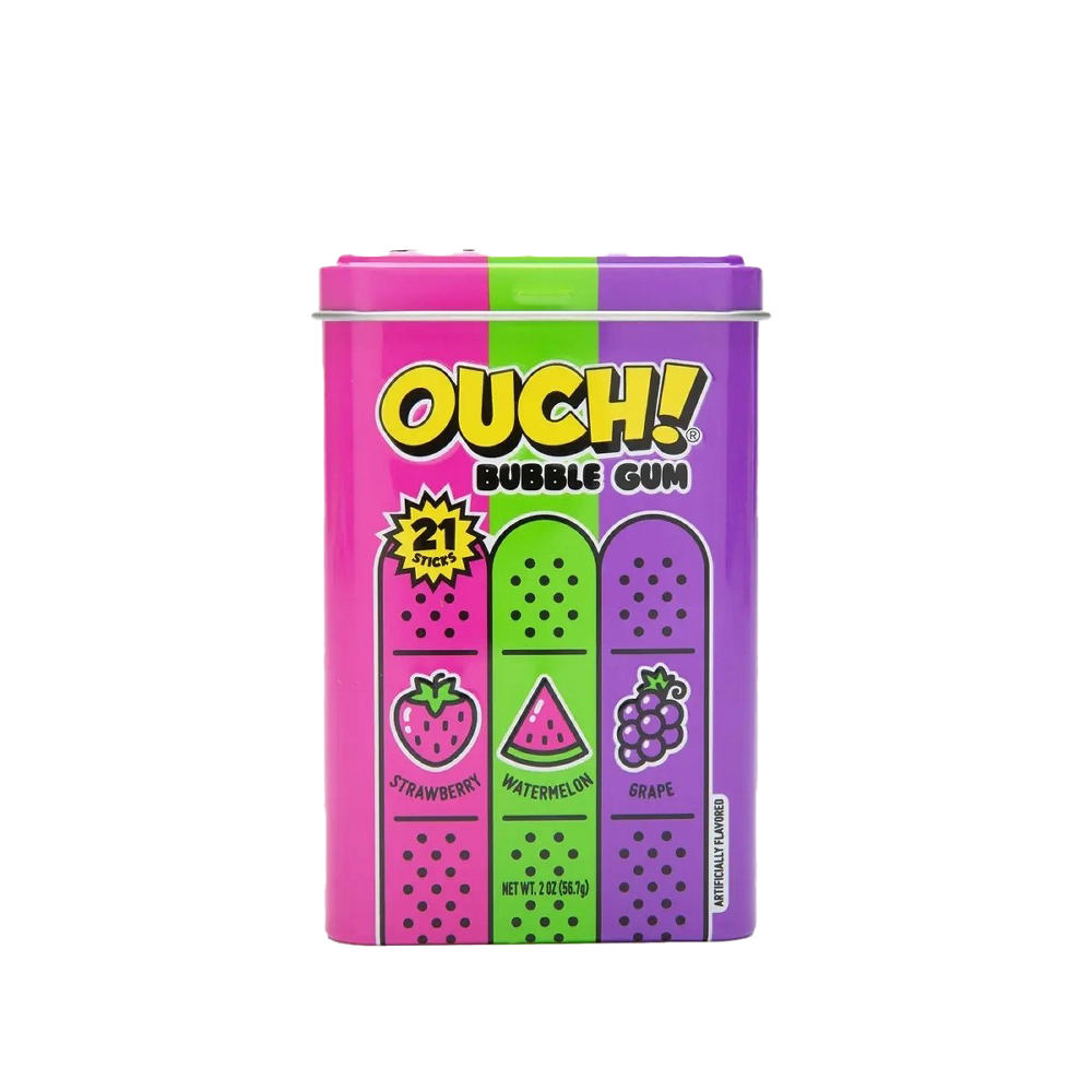 Ouch! Bubble Gum, 21 ct
