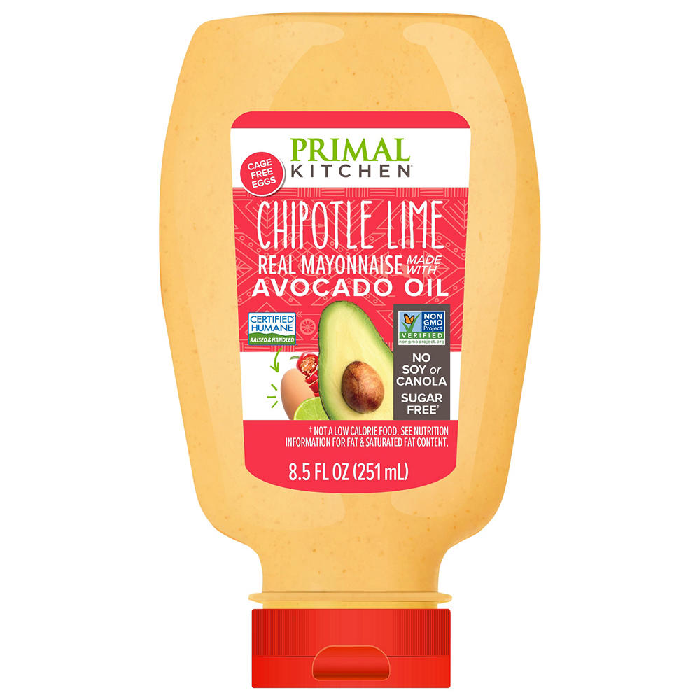 Primal Kitchen Chipotle Lime Real Mayonnaise with Avocado Oil , 8.5 oz