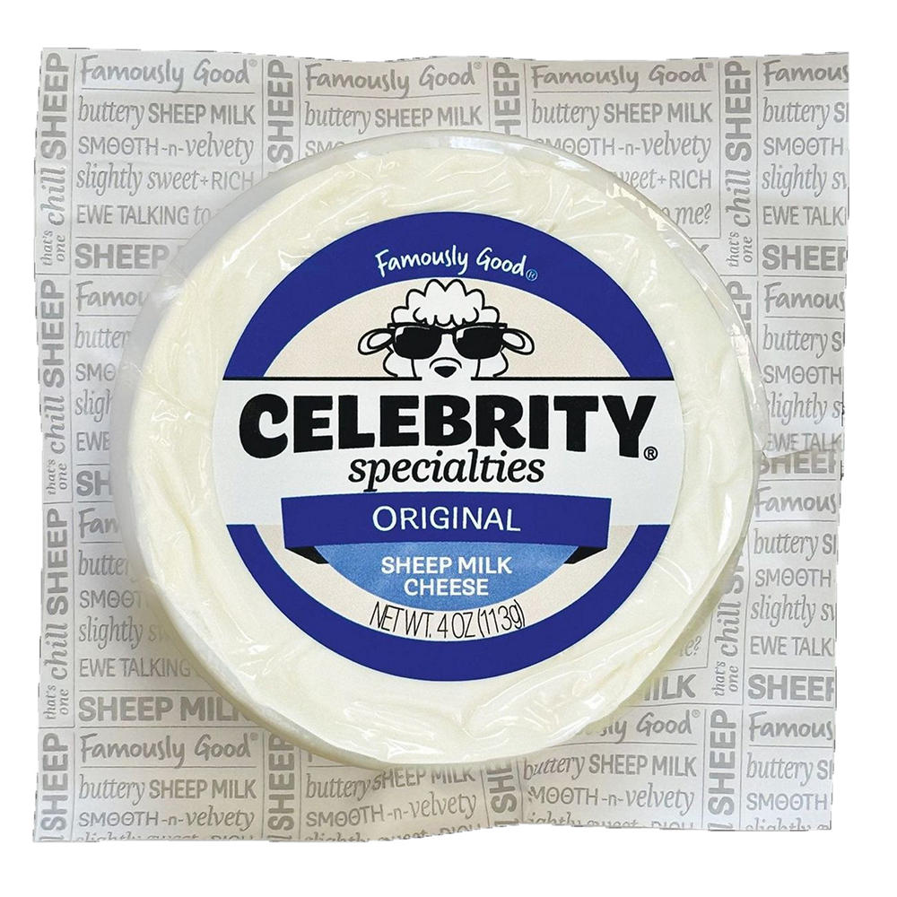 Celebrity Specialties Sheep Milk Cheese - Original, 4 oz