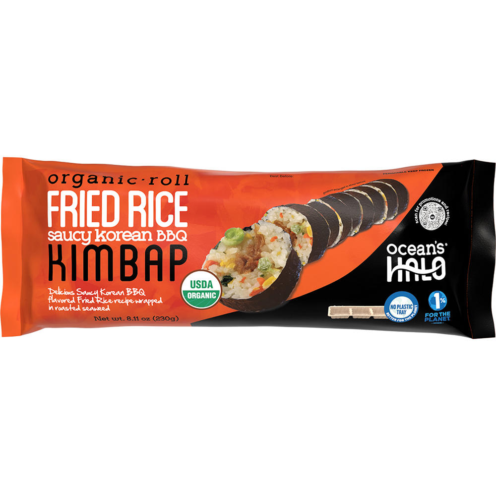 Ocean's Halo Organic Korean BBQ Fried Rice Kimbap Roll, 8.11 oz