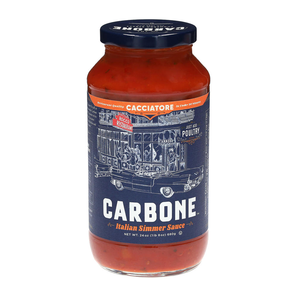 Carbone Cacciatore Italian Simmer Sauce, 24 oz