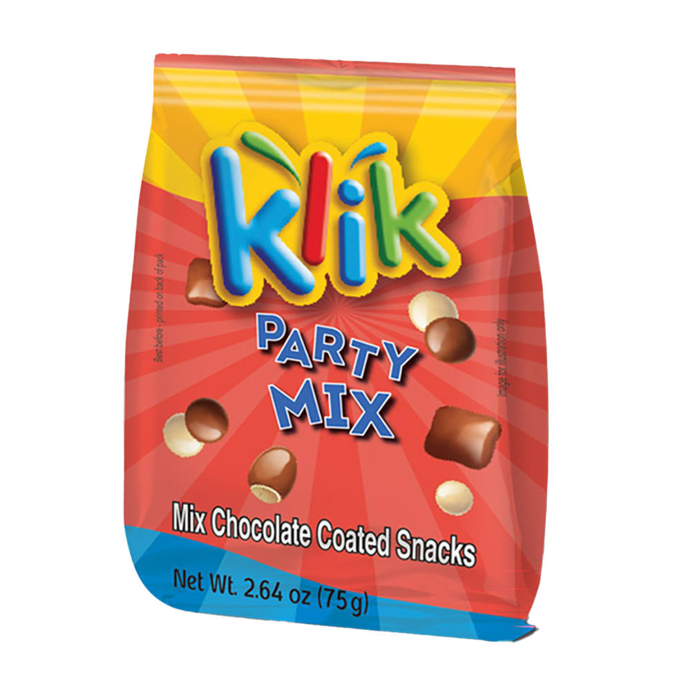 Klik Kosher Milk Chocolate Coated Snacks Party Mix, 2.64 oz