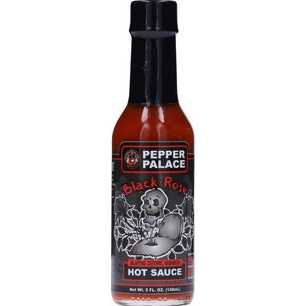 Pepper Palace Black Rose Hot Sauce, 5 oz