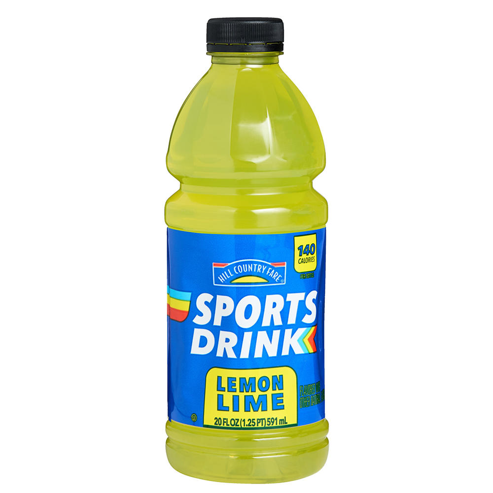 Hill Country Fare Lemon Lime Sports Drink, 20 oz