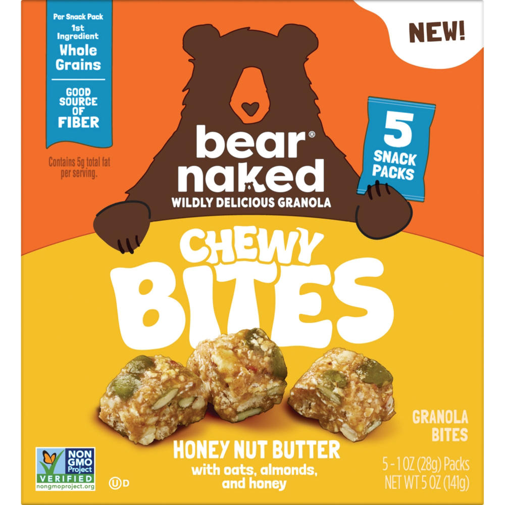 Bear Naked Honey Nut Butter Chewy Bites , 5 ct