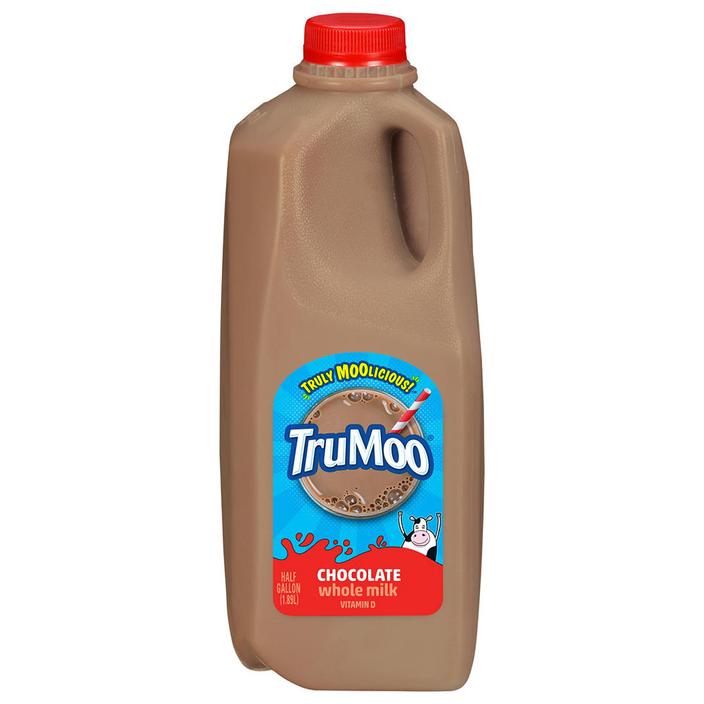 TruMoo Chocolate Whole Milk, 1/2 gal