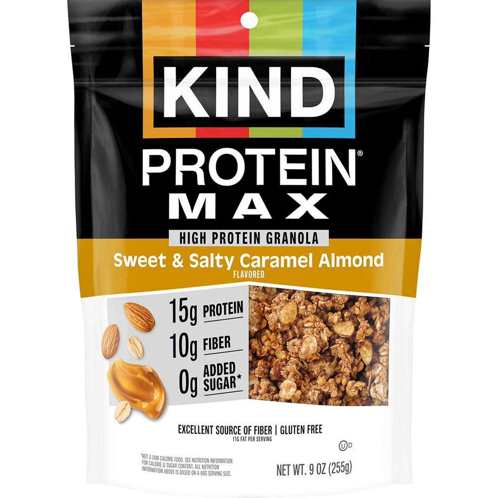 Kind 15g Protein Max Sweet & Salty Caramel Almond Granola, 9 oz