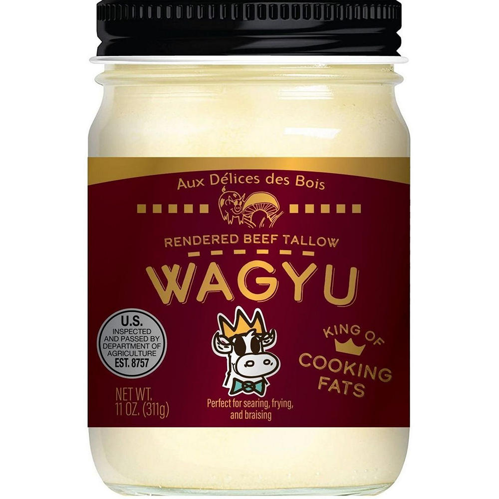 Aux Delices Des Bois Wagyu Rendered Beef Tallow, 11 oz