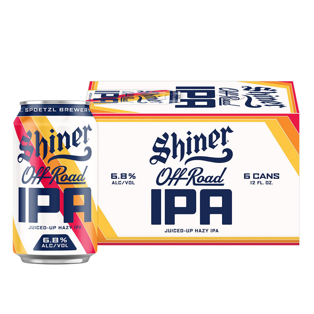 Shiner Shiner Off-Road IPA, 6 pk Cans, 12 oz