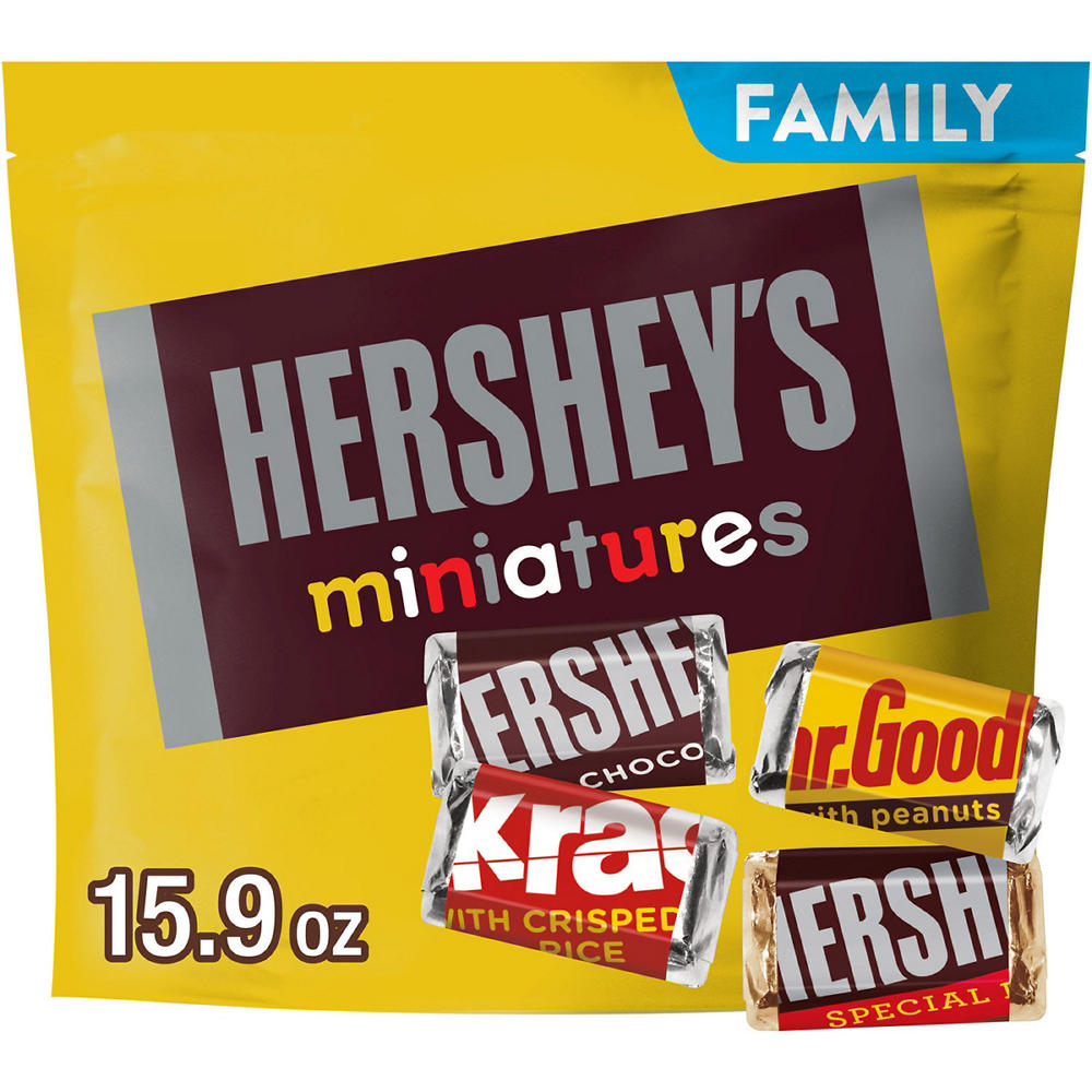 Hershey's Miniatures Chocolate Assortment - Family Pack, 15.9 oz
