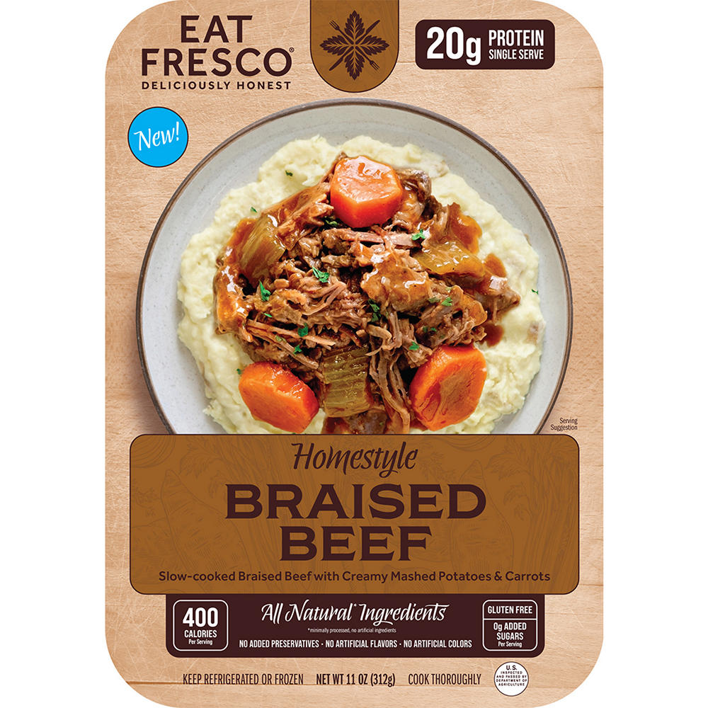 Eat Fresco 20g Protein Homestyle Braised Beef, 11 oz