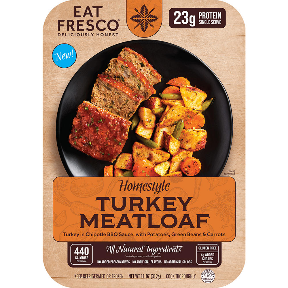 Eat Fresco 23g Protein Homestyle Turkey Meatloaf, 12 oz