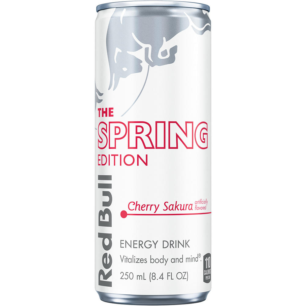 Red Bull Spring Edition Cherry Sakura Energy Drink, 8.4 oz