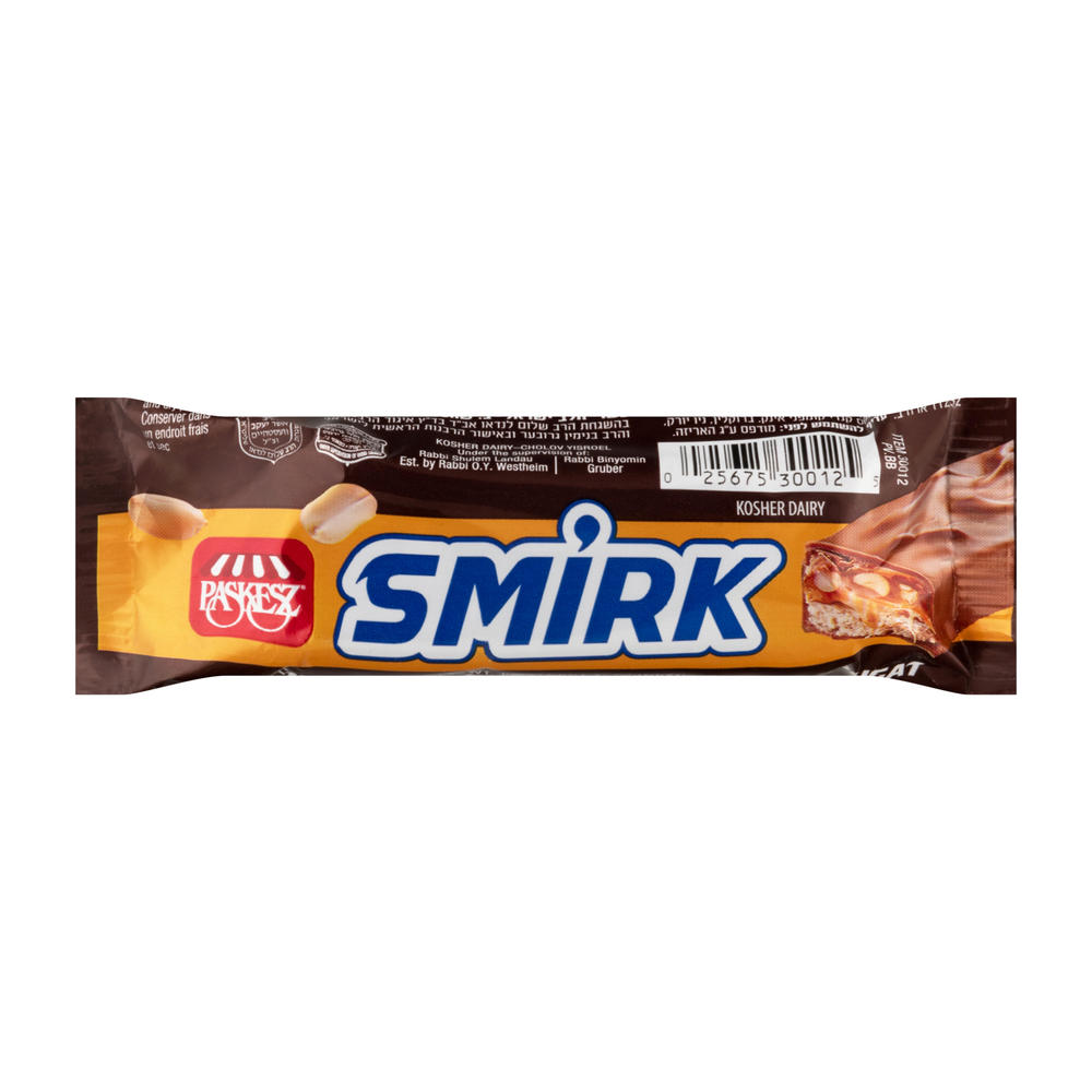 Paskesz Kosher Smirk Chocolate Bar, 1.76 oz
