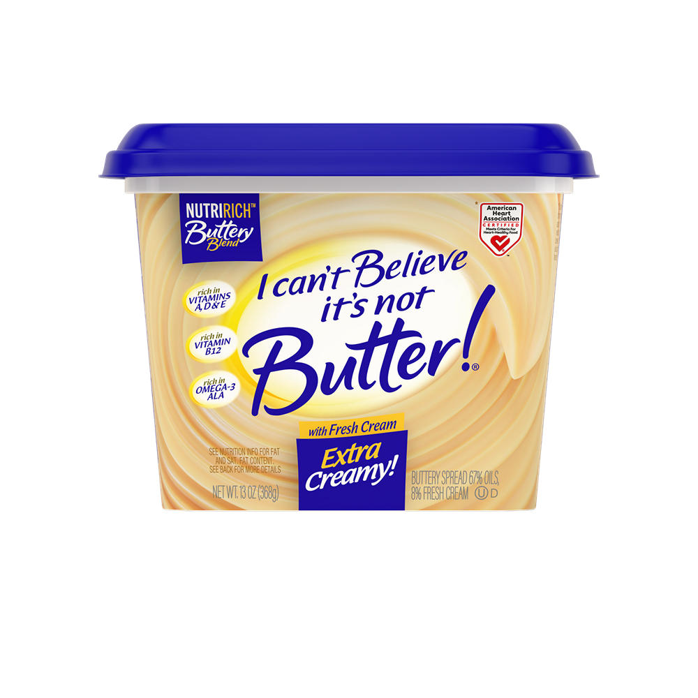 I Can't Believe It's Not Butter! Extra Creamy Spread, 13 oz