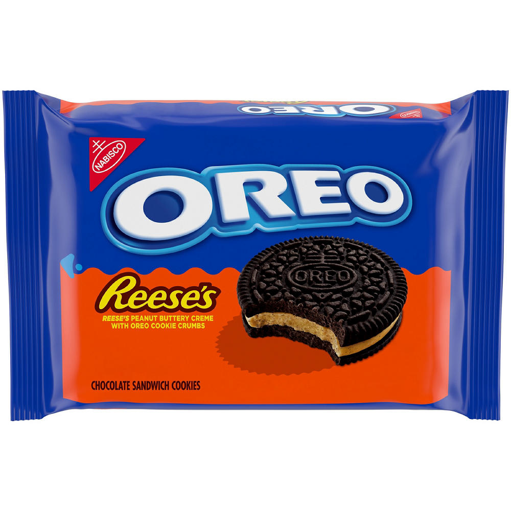 OREO Reese's Peanut Butter Chocolate Sandwich Cookies, 12.35 oz