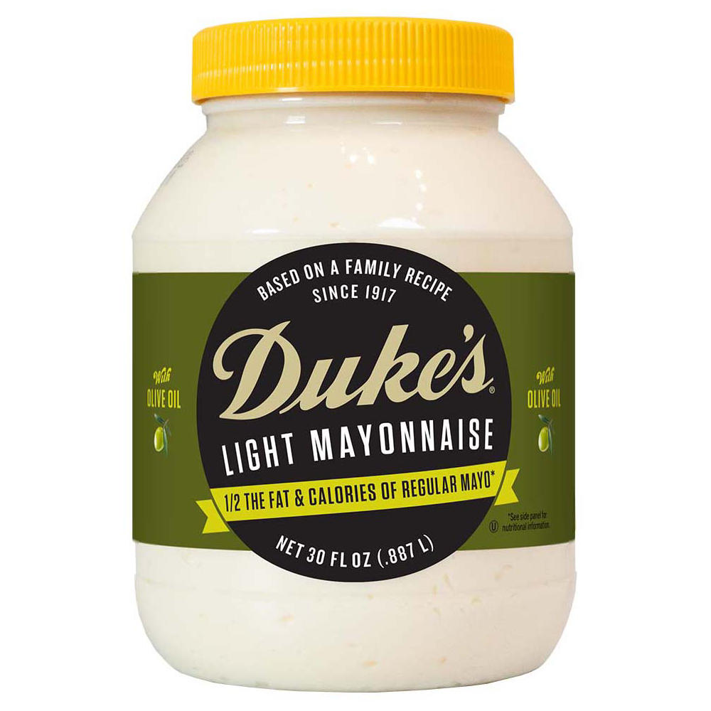 Duke's Light Mayonnaise with Olive Oil, 30 oz
