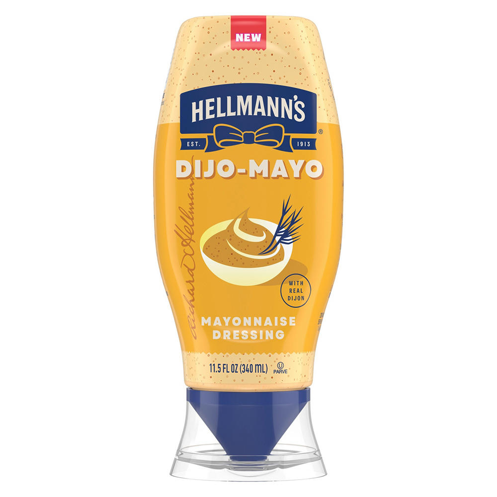 Hellmann's Dijo Mayo Mayonnaise Dressing, 11.5 oz