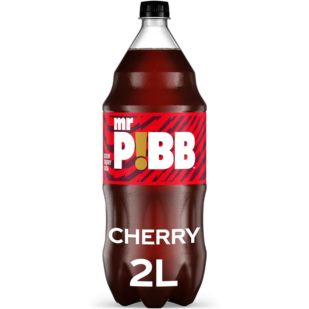 Mr Pibb Cherry Soda Soft Drink, 2 L