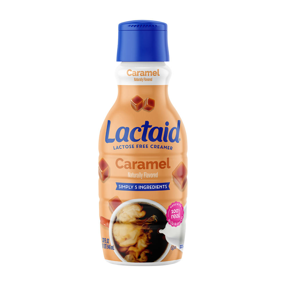 Lactaid Lactose Free Creamer - Caramel, 32 oz