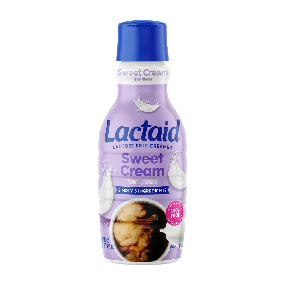 Lactaid Lactose Free Creamer - Sweet Cream, 32 oz