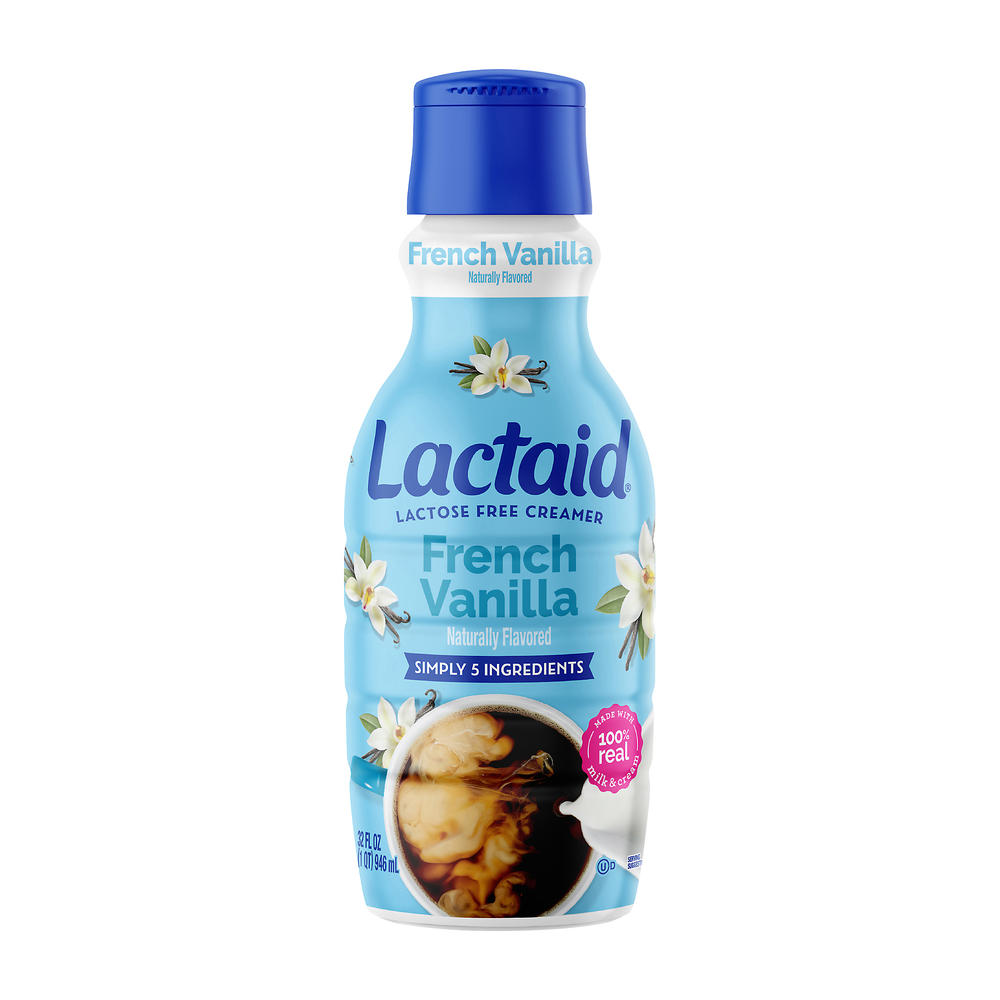 Lactaid Lactose Free Creamer - French Vanilla, 32 oz