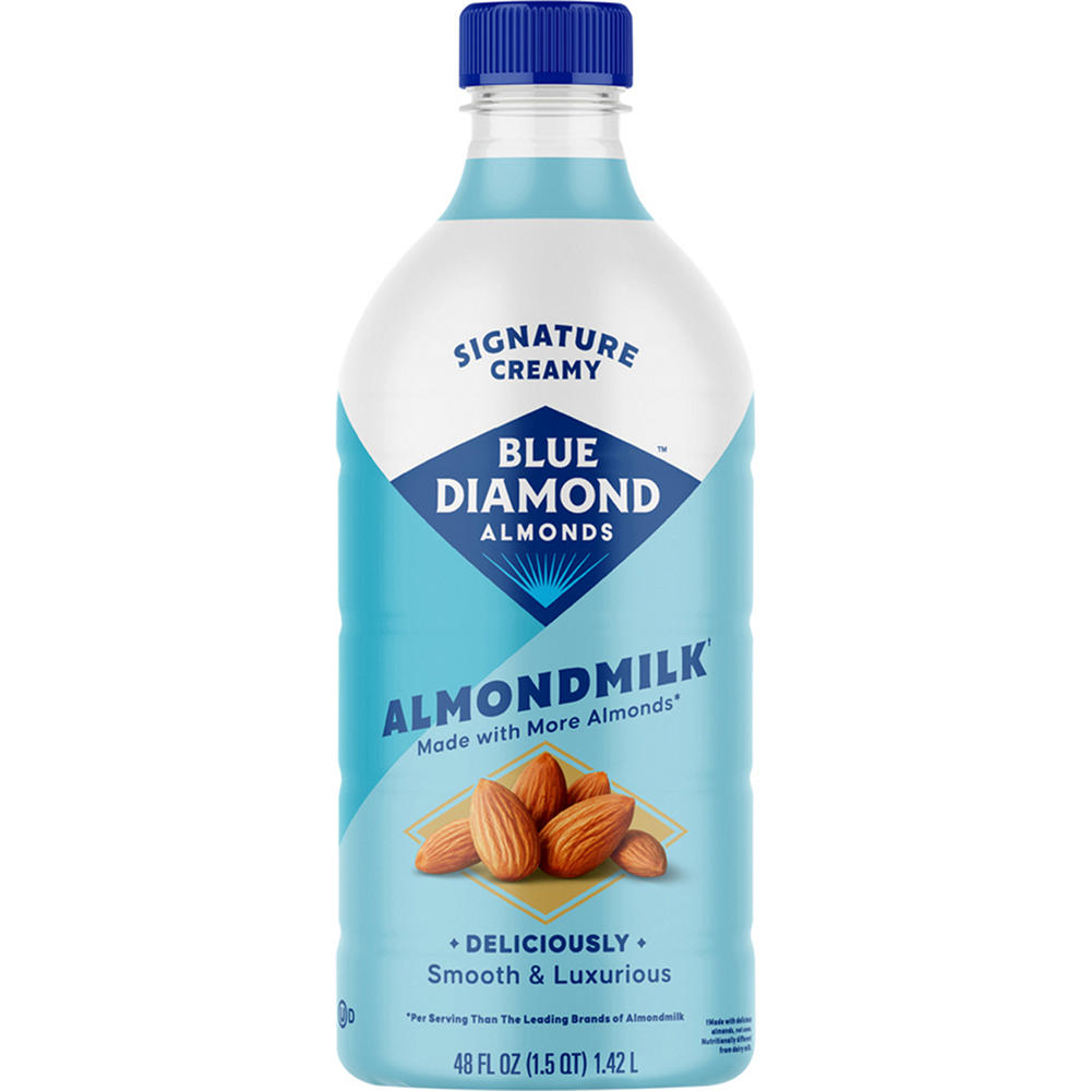 Blue Diamond Signature Creamy Almond Milk, 48 oz