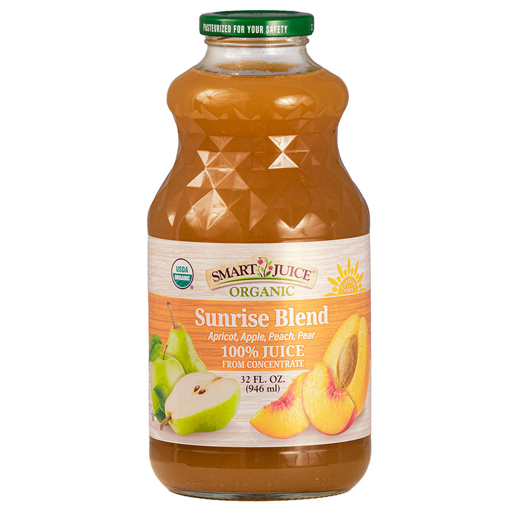 Smart Juice Organic Sunrise Blend 100% Juice, 32 oz