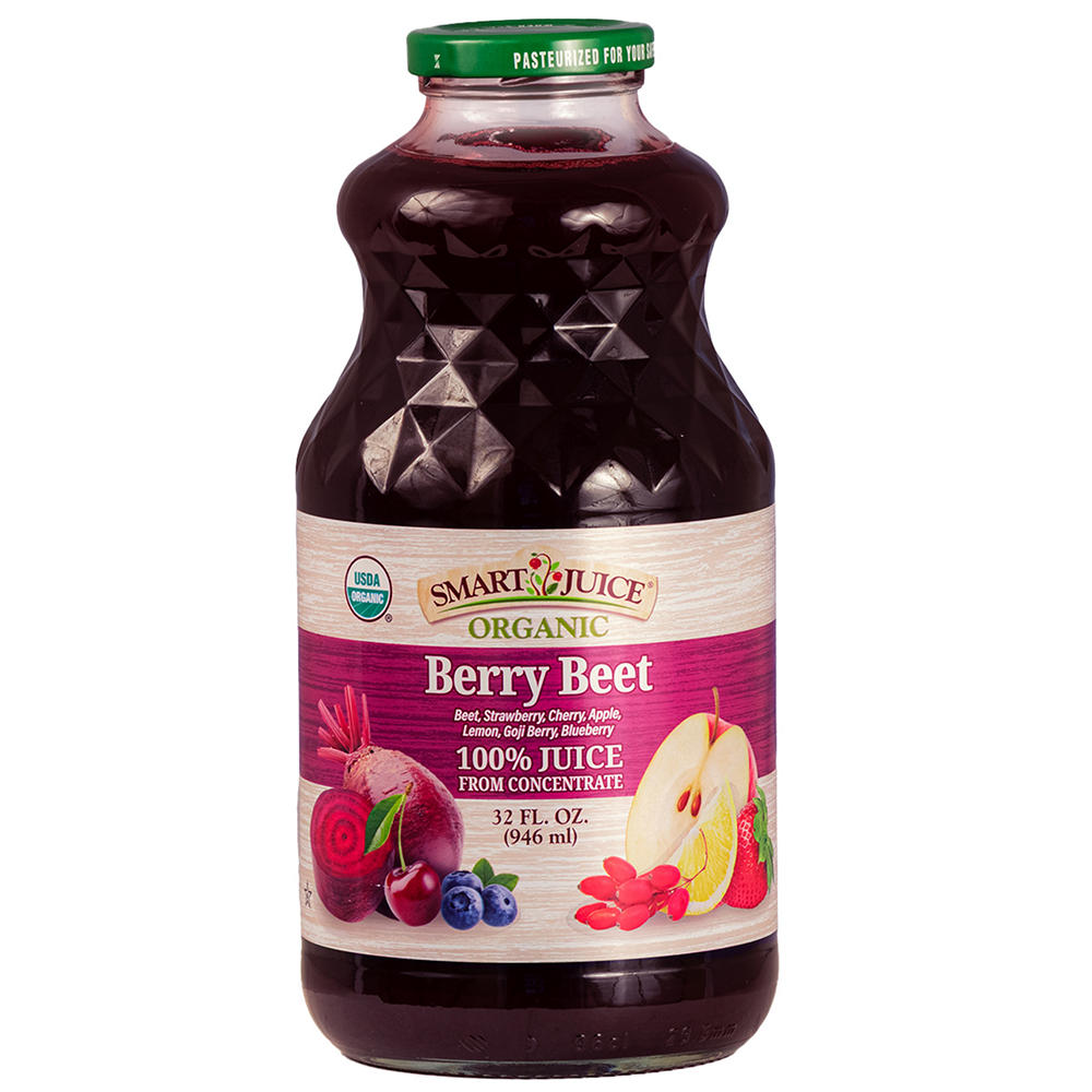 Smart Juice Organic Berry Beet Juice, 32 oz