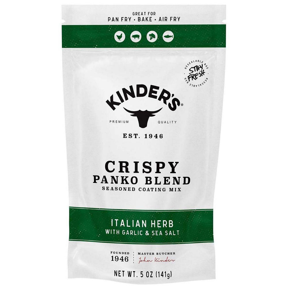 Kinder's Italian Herb Crispy Panko Blend, 5 oz
