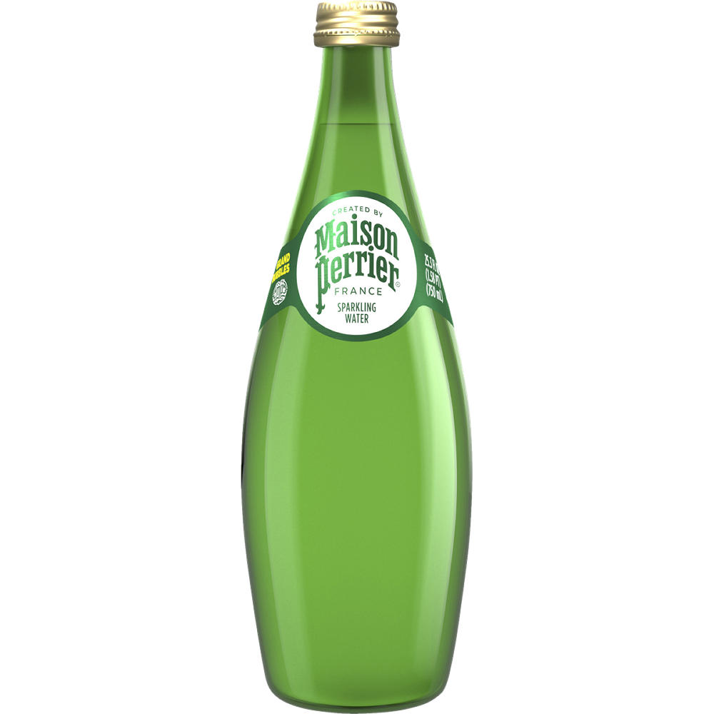Maison Perrier Sparkling Water Glass Bottle, 25.3 oz