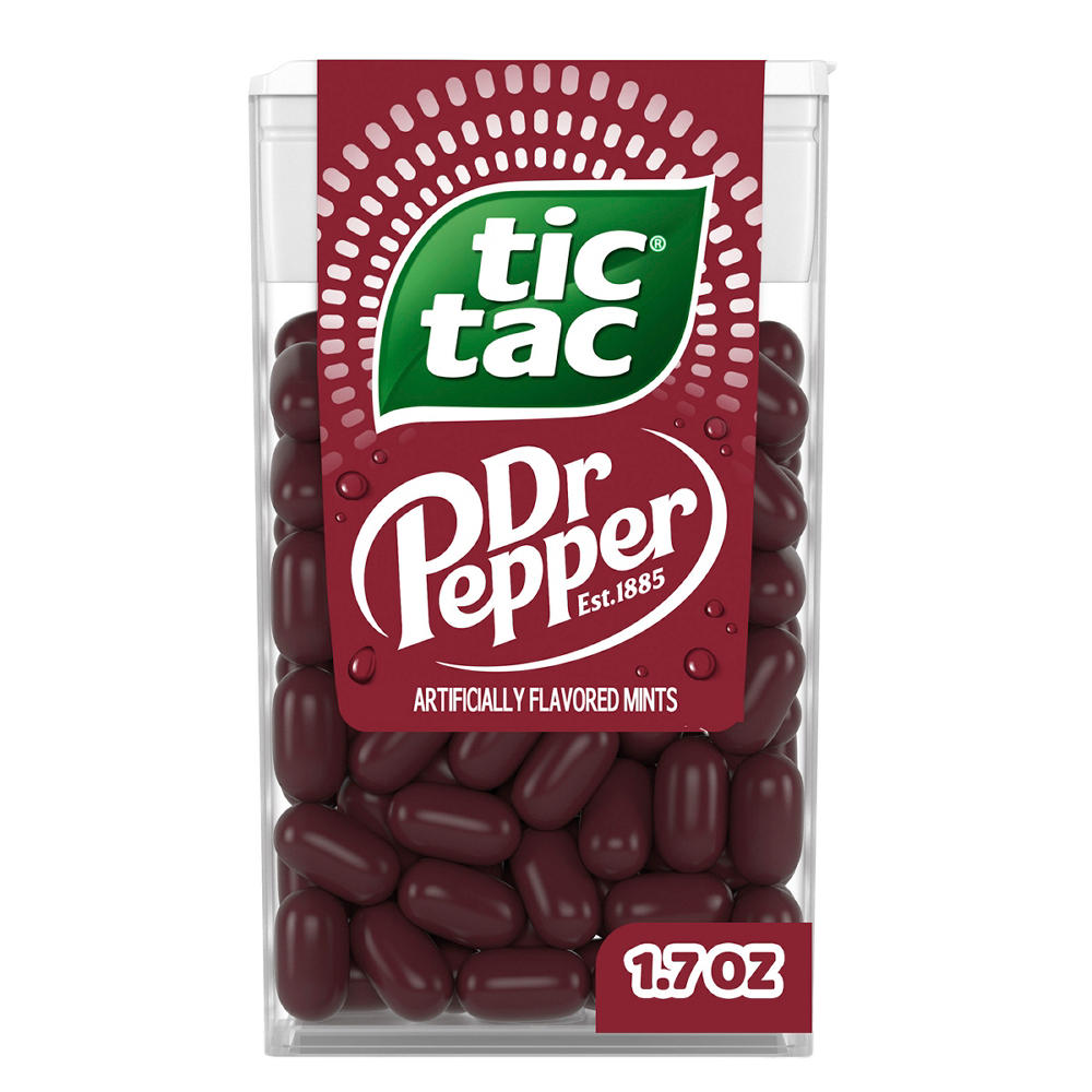 Tic Tac Dr Pepper Flavored Mints, 1.7 oz