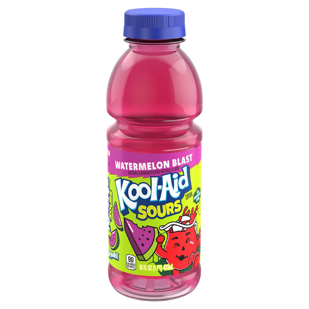 Kool-Aid Sours Watermelon Blast, 16 oz
