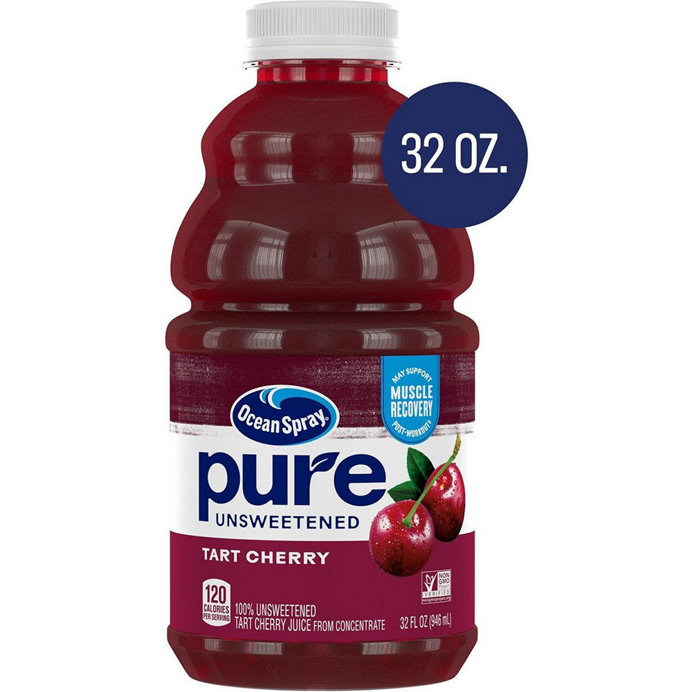 Ocean Spray Pure Unsweetened Tart Cherry Juice, 32 oz