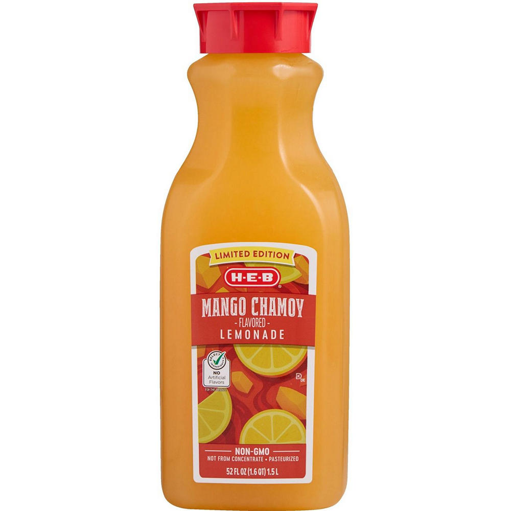 H-E-B Lemonade - Mango Chamoy, 52 oz