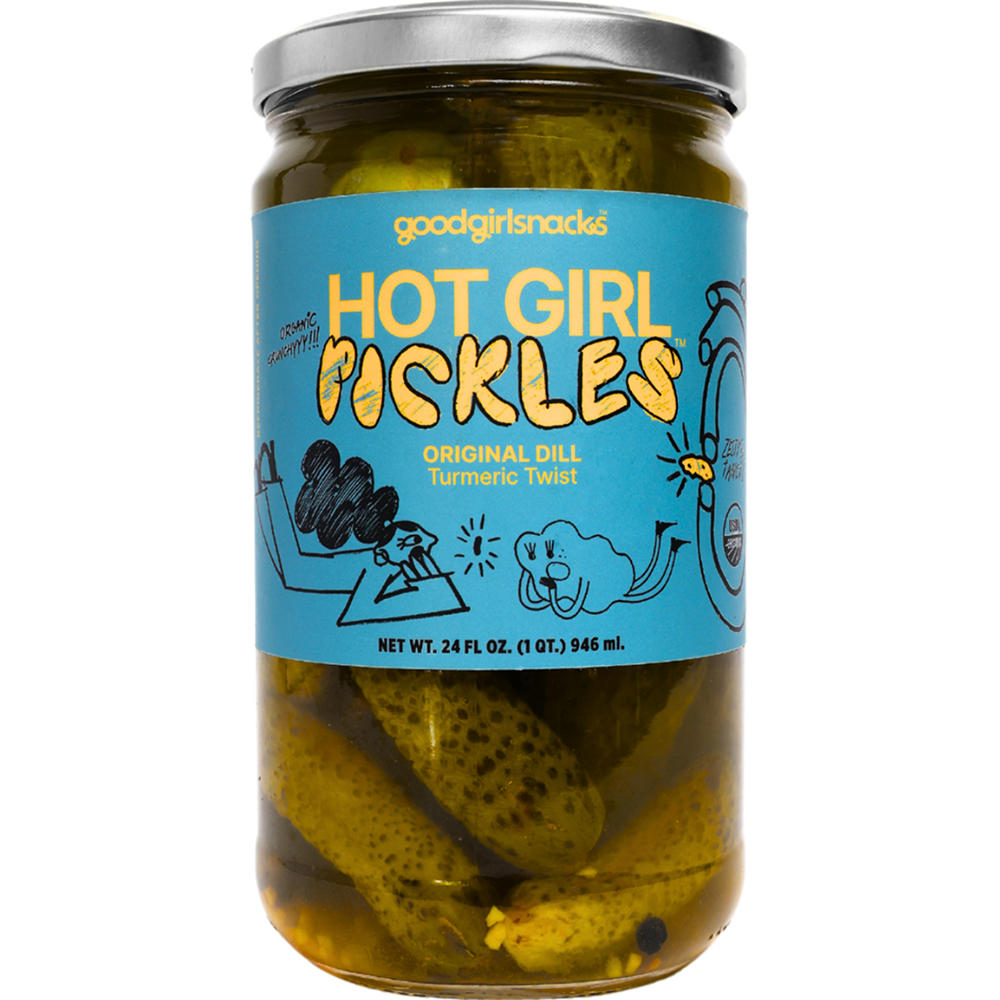 Hot Girl Pickles Organic Original Dill, 24 oz