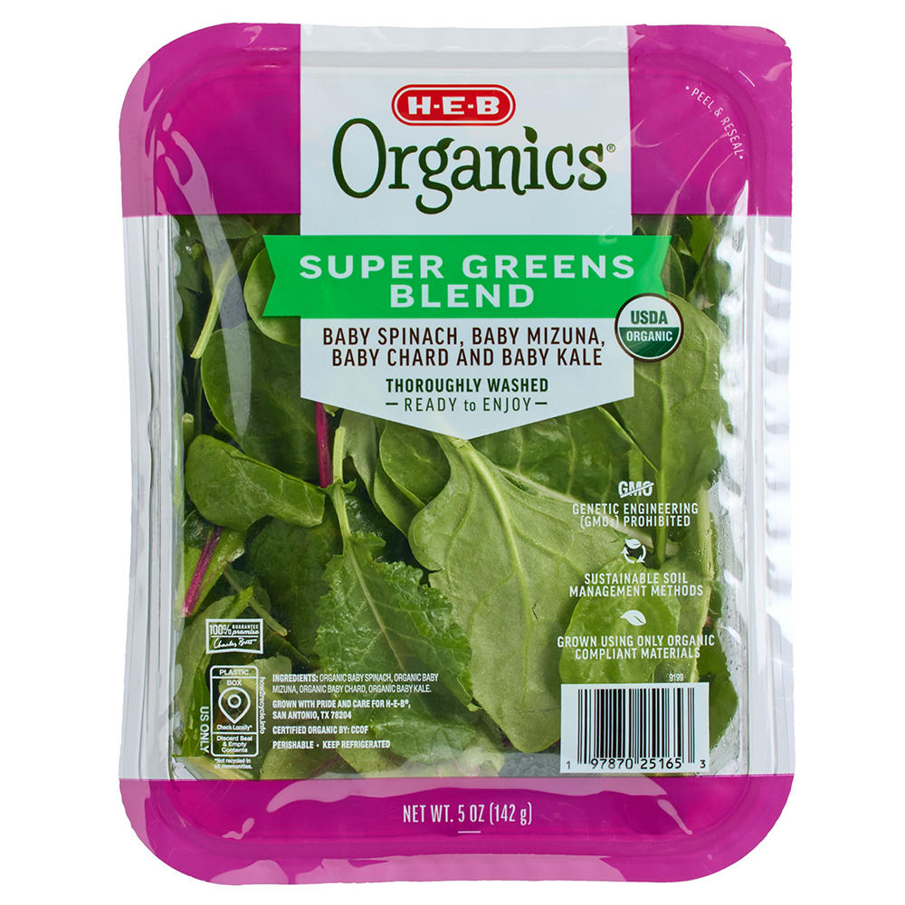 H-E-B Organics Super Greens, 5 oz
