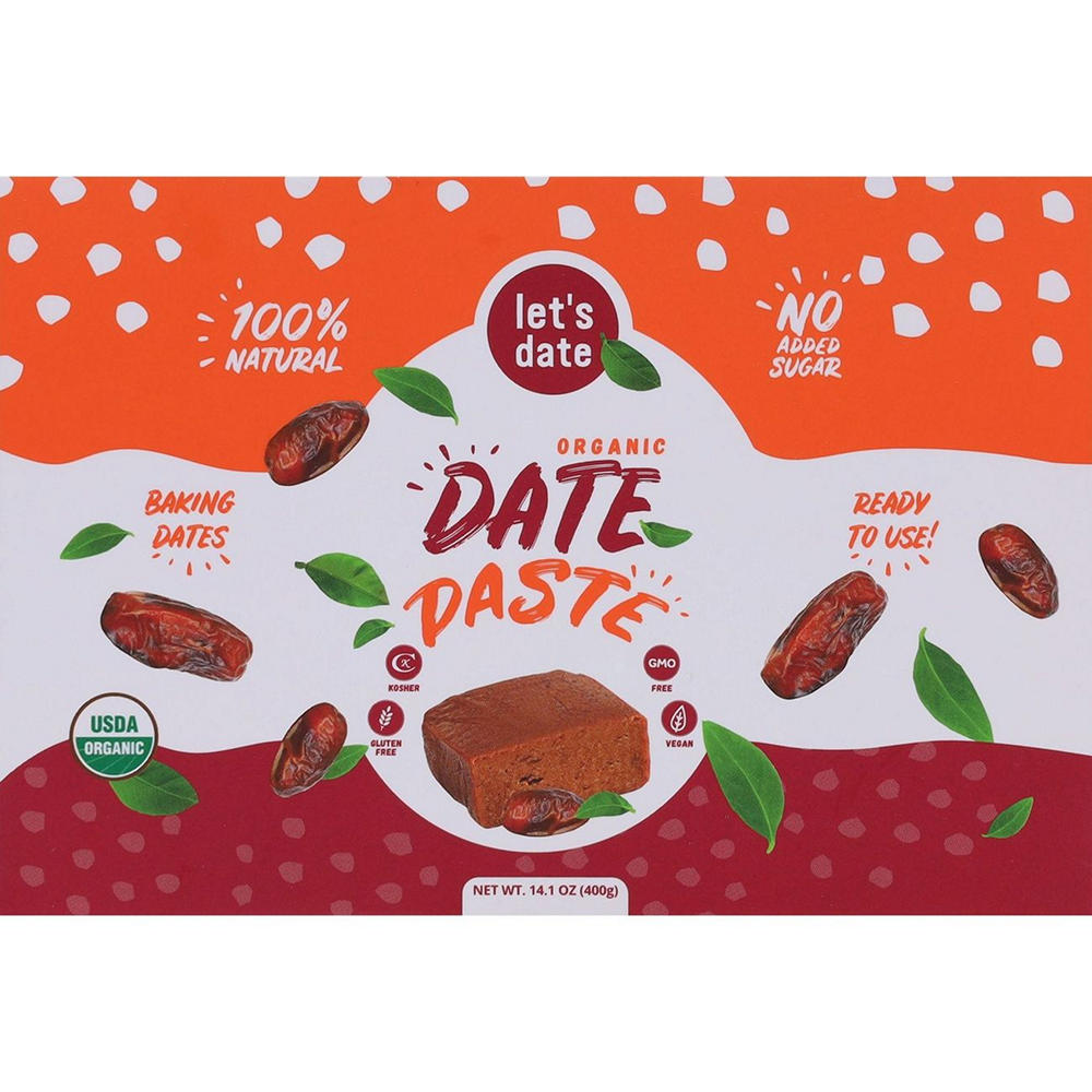 Let's Date Organic Date Paste, 14.1 oz
