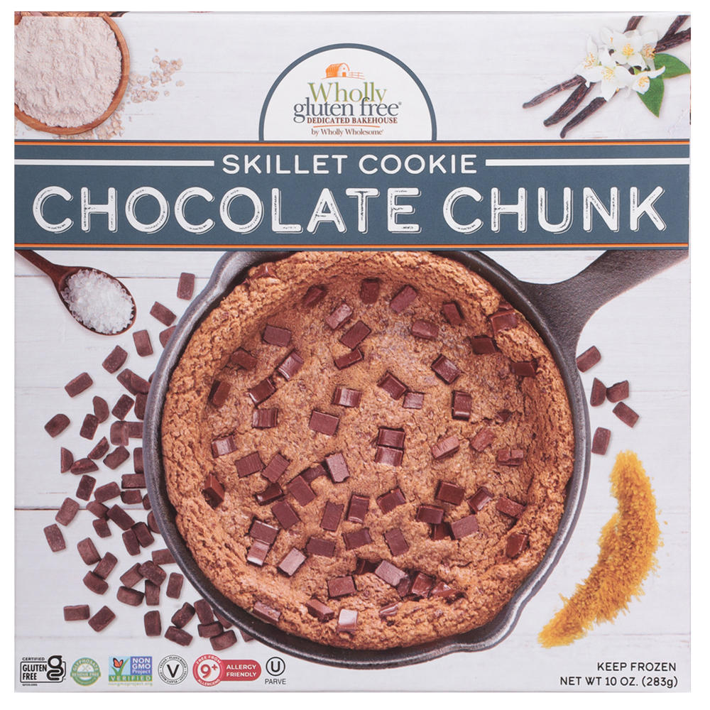 Wholly Gluten Free Chocolate Chunk Skillet Cookie, 10 oz