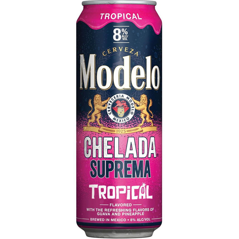 Modelo Especial Chelada Suprema - Tropical, 24 oz